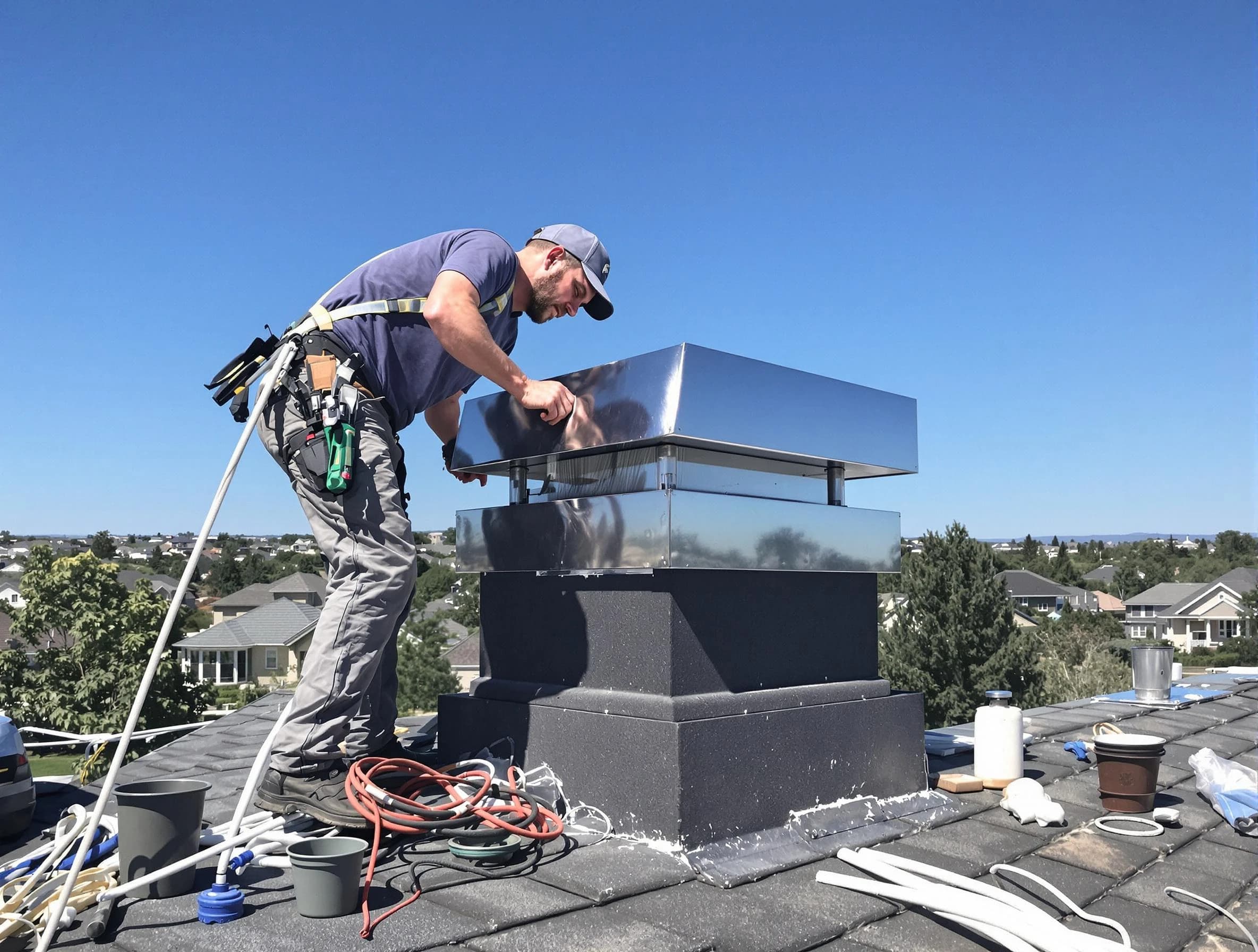 Chimney Cap Services service in Sherrelwood, CO